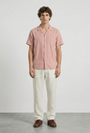 Image of DEEP FUSION RESORT SHIRT in light pink, by brand DEEP