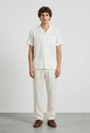 Image of DEEP FUSION RESORT SHIRT in white, by brand DEEP