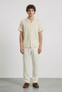 Image of DEEP FUSION RESORT SHIRT in yellow, by brand DEEP