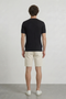 Black of the Deep rex crew neck rib knit in black, by brand Deep