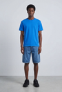 Image of DEEP TROY S/S TSHIRT in blue, by brand DEEP