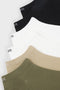 Detail image of the Hugo 6 pk socks in multi, by brand Hugo