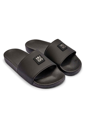 Front image of Hugo timein slider in black, by brand Hugo