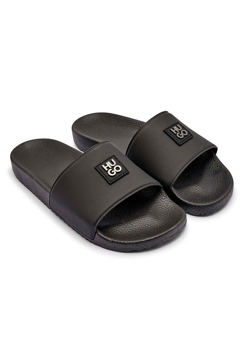 Front image of Hugo timein slider in black, by brand Hugo