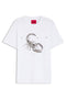 Front image of the Discorb t in white, by brand Hugo