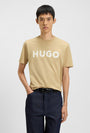 Image of DULIVIO T in beige, by brand HUGO