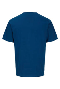 Back image of the Breeze branded ss tee in blue, by brand Jack&jones