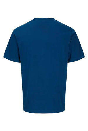 Back image of the Breeze branded ss tee in blue, by brand Jack&jones