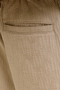 Back image of the Jaiden wavy jogger shorts in stone, by brand Jack&jones