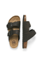 Front image of the Malmo sandal in brown, by brand Jack&jones