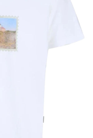 Front detail image of the Montauk photo ss tee in white, by brand Jack&jones