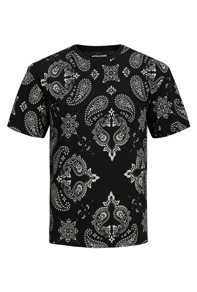 JACK AND JONES PAISLEY AOP TEE