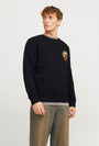 JACK AND JONES SKULL ROCK SWEAT CREW NECK