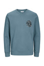 JACK AND JONES SKULL ROCK SWEAT CREW NECK