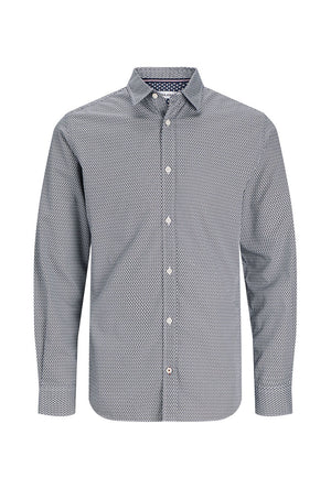 JACK AND JONES MATHEO PRINT DETAIL SHIRT