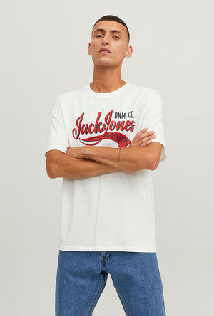 JACK AND JONES LOGO SS TSHIRT