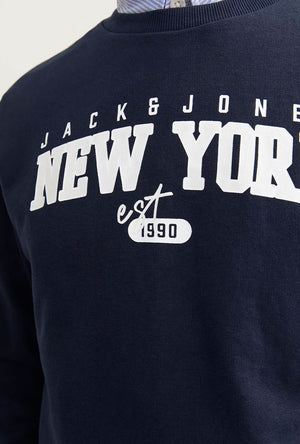 JACK AND JONES NEW YORK SWEATSHIRT