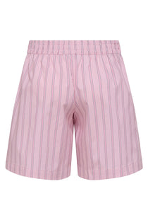 Back image of the Mio mw shorts in pink, by brand Jacqueline de yong