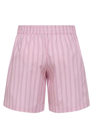Back image of the Mio mw shorts in pink, by brand Jacqueline de yong