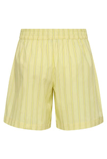 Back image of the Mio mw shorts in yellow, by brand Jacqueline de yong