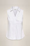 Front image of the Mio s/l shirt in white, by brand Jacqueline de yong