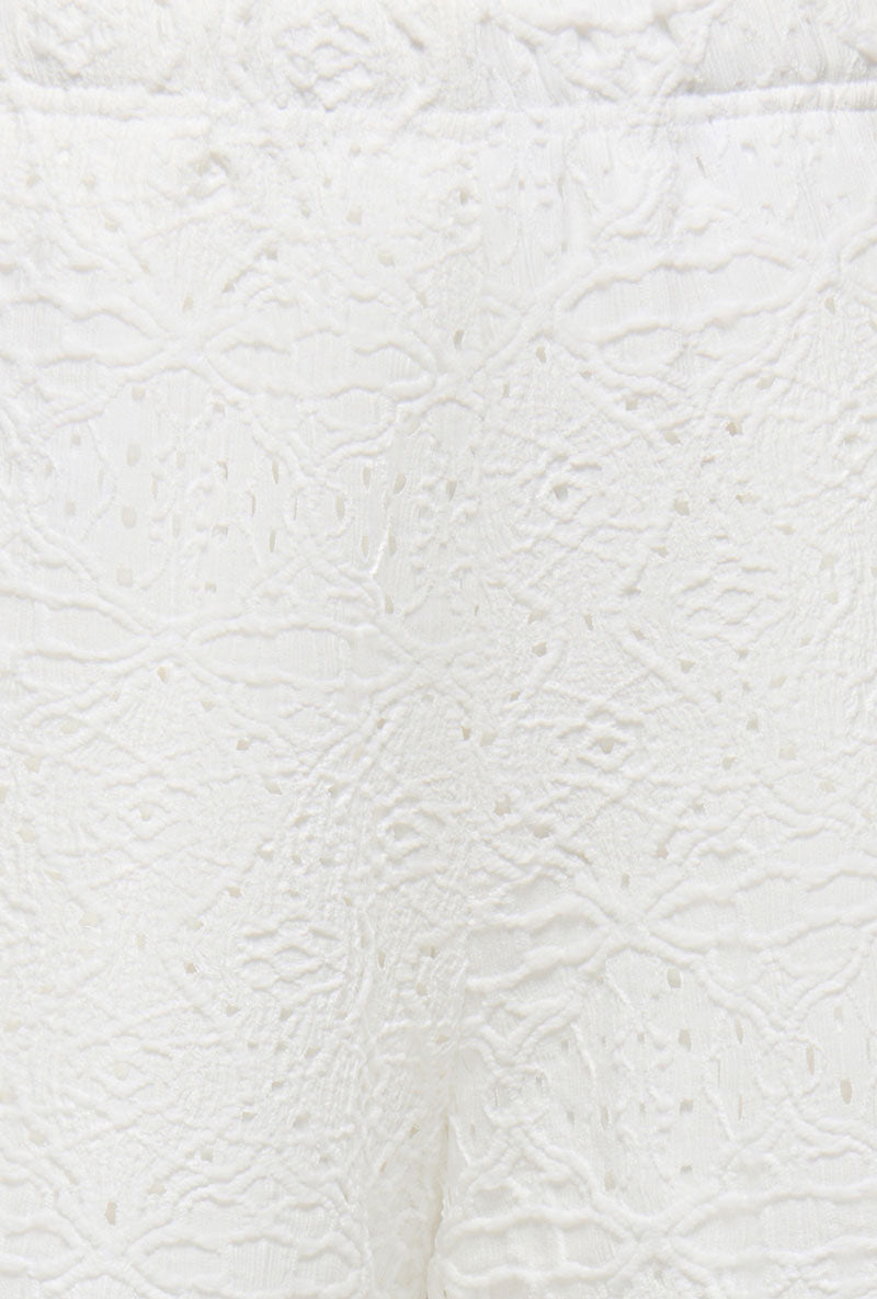 Detail image of Nulle life shorts in off white, by brand Jacqueline de yong