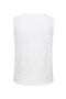 Back image of the Nulle life s/l button top in off white, by brand Jacqueline de yong