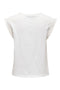 Back image of the Salva life s/l crochet top in white, by brand Jacqueline de yong