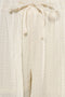 Front detail image of the Turbo pants in off white, by brand Jacqueline de yong