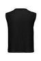 Back image of the Turbo s/l waistcoat in black, by brand Jacqueline de yong