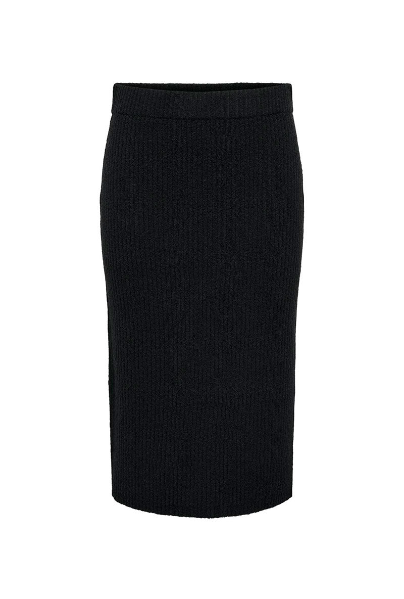 JDY ANNIE LIFE RIB KNIT SLIT SKIRT