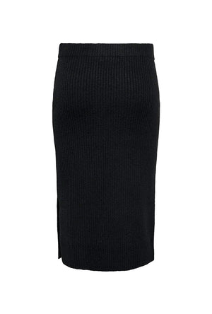 JDY ANNIE LIFE RIB KNIT SLIT SKIRT