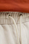Detail image of the Gordon bradley sweat shorts in stone, by brand Jack&jones
