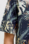 Detail image of the Honolulu aop ss tee in navy, by brand Jack&jones