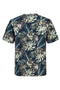 Back image of the Honolulu aop ss tee in navy, by brand Jack&jones