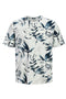 Front image of the Honolulu aop ss tee in beige, by brand Jack&jones