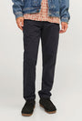 Image of JACK AND JONES TACE LINEN BLEND TROUSERS in black, by brand JACK&JONES