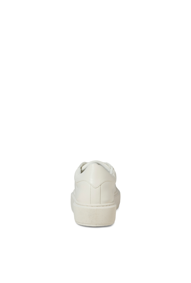 Back image  of Jack and jones aspire cupsole sneaker in white, by brand Jack&jones
