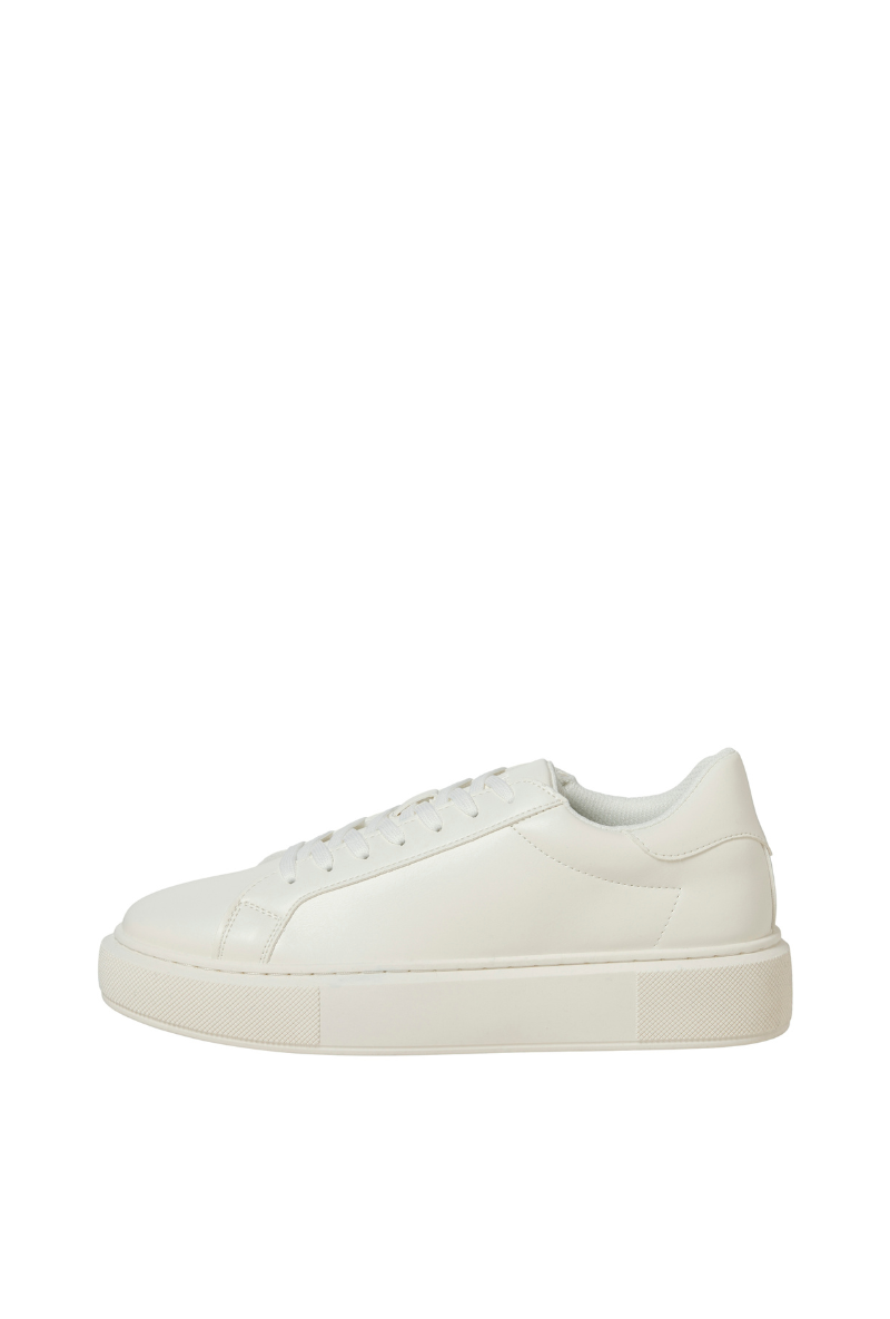 Front image  of Jack and jones aspire cupsole sneaker in white, by brand Jack&jones