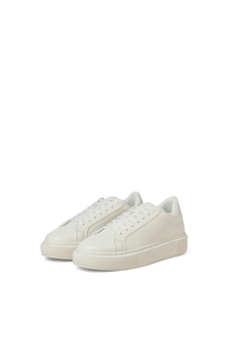 Front image  of the Jack and jones aspire cupsole sneaker in white, by brand Jack&jones