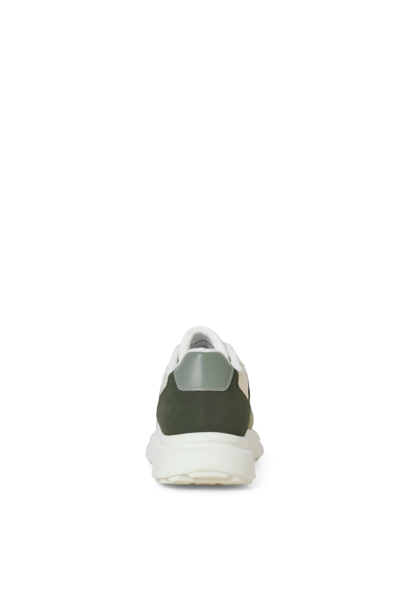Back image  of Jack and jones aspire pu runner in white, by brand Jack&jones