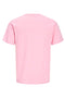 Back image of the Blaze vneck tshirt in pink, by brand Jack&jones