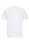 Back image of the Blaze vneck tshirt in white, by brand Jack&jones