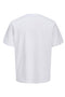 Back image of the Indiana tee ss crew neck in white, by brand Jack&jones