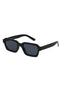Side image of the Avey sunglasses in black, by brand Jack&jones