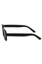 Side image of the Avey sunglasses in black, by brand Jack&jones