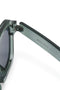 Detail image of the Avey sunglasses in green, by brand Jack&jones