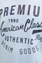 Print detail image of the Blu alex ss tee in light blue, by brand Jack&jones