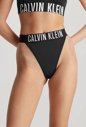 CALVIN KLEIN THONG NYLON BIKINI BOTTOM