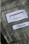 Detail image of the Casual linen blend resort shirt in khaki, by brand Lindbergh